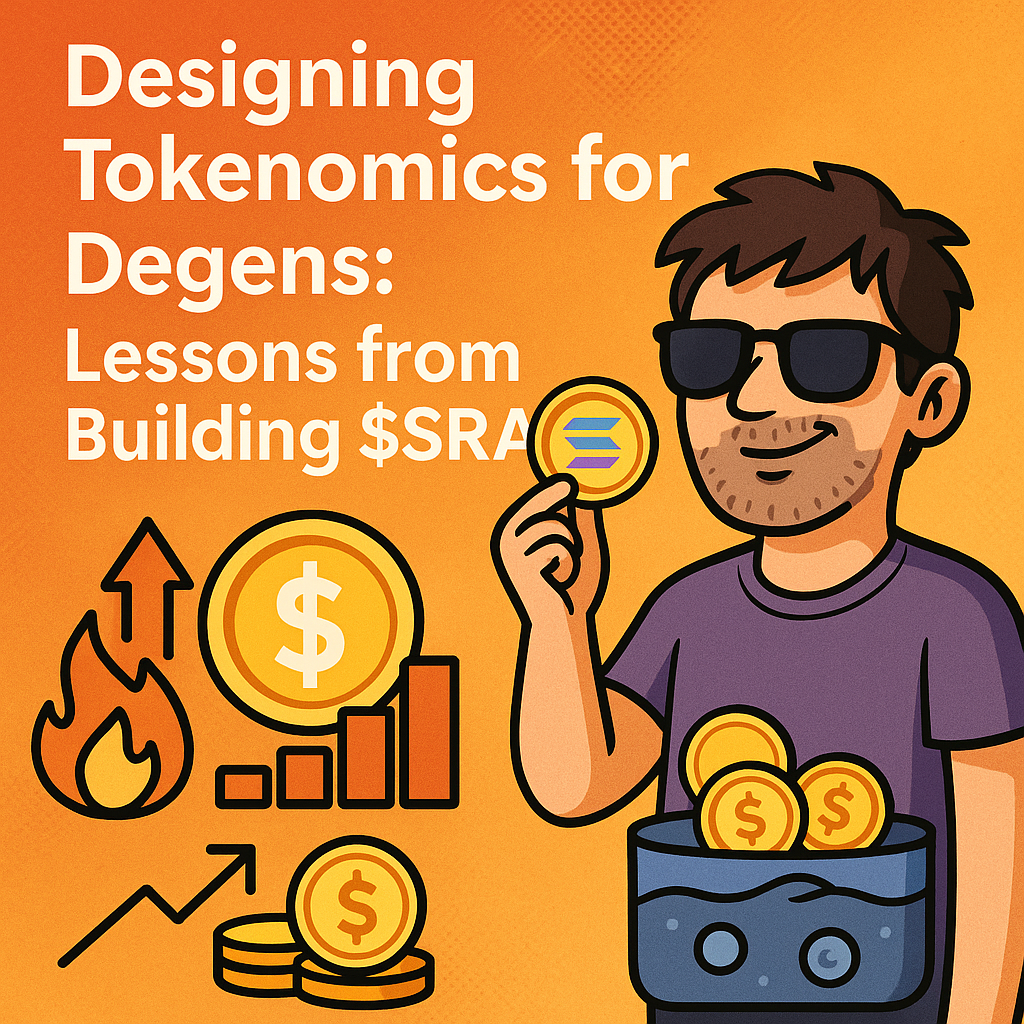 Designing Tokenomics for Degens: Lessons from Building $SRA